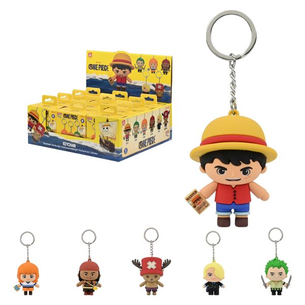 YUME ONE PIECE –  Portachiavi 7cm In Blind Box (cm 6x9x9 H) In espo da 12pz – 6ass…x12